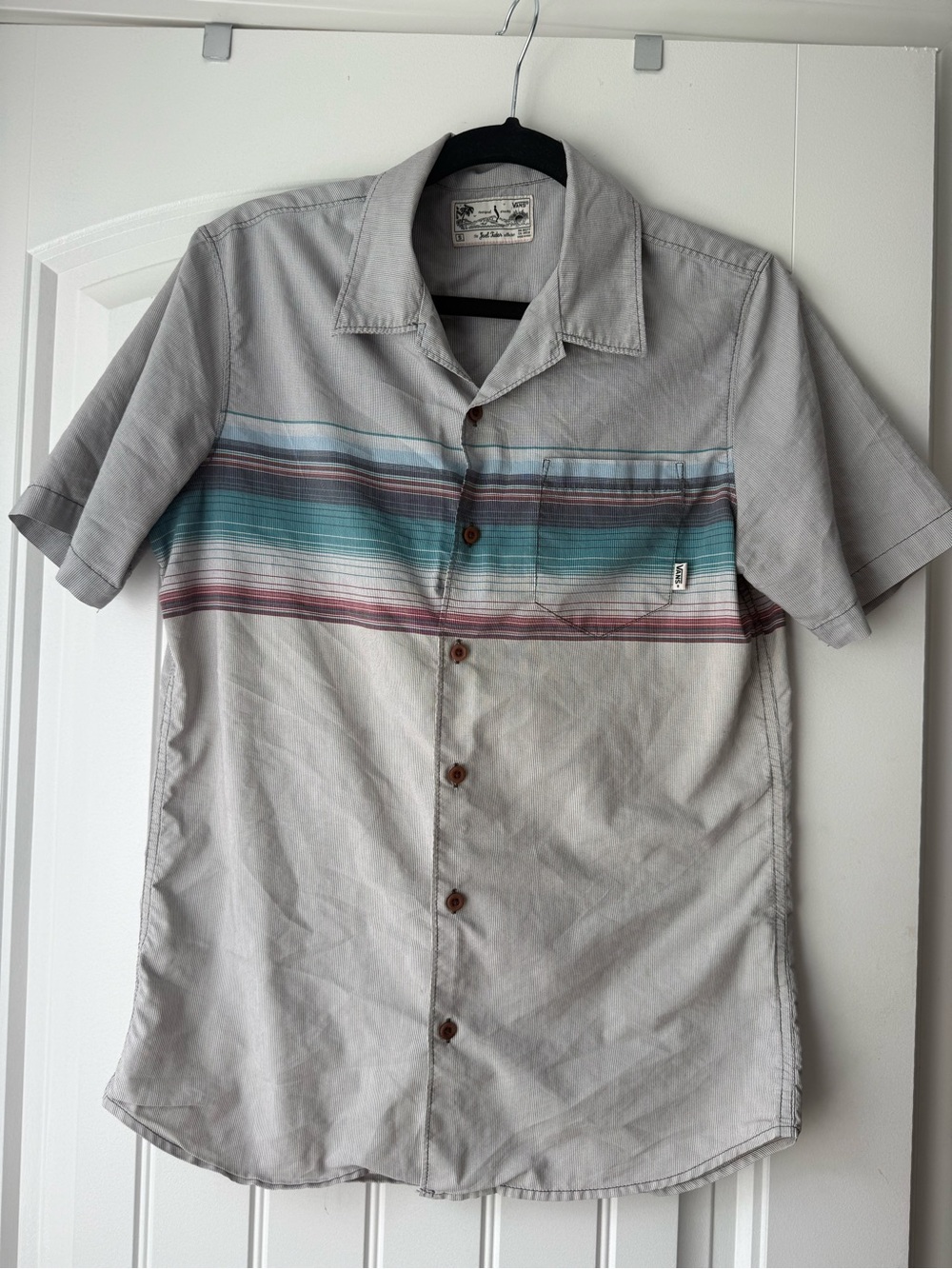 Vans Men’s Short Sleeve Button Down